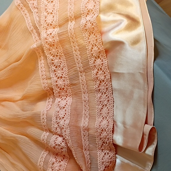 Elegant Sweetheart Peach Dress by Antonio Melani - Picture 6 of 12